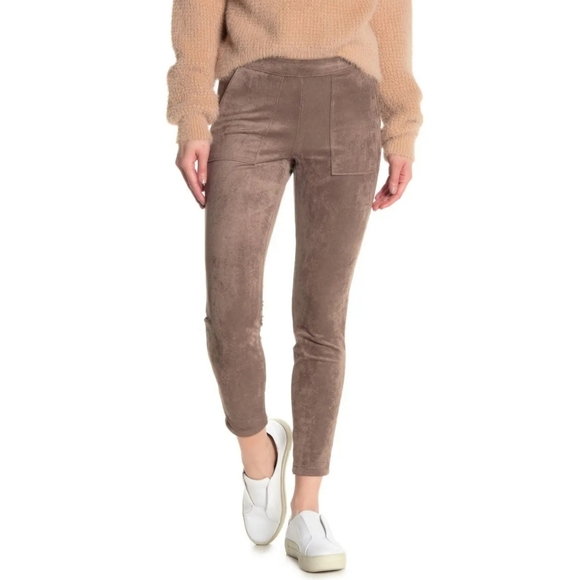 Blank NYC cropped faux suede pants 24 nwot - Picture 1 of 7